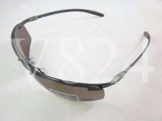 Ray Ban Sunglasses Dark Carbon  Polarized Brown RB8305 03 TECH RB8305 