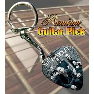  Stone Sour Premium Guitar Pick Keyring Musical 