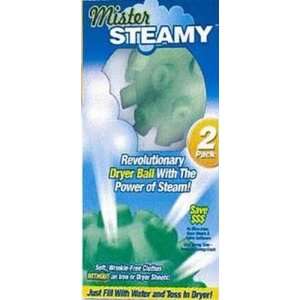   Steamy Dryer Ball With Power of Steam (2 Pack)
