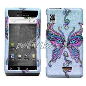   Cover Silver White Blue and Purple Glitter Sparkle Butterfly Eye Wings