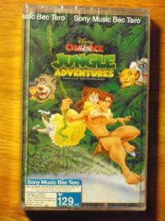 Disney On Ice Jungle Adventures Thai Cassette Seal OOP  