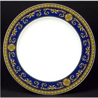 Versace by Rosenthal Medusa Blue Dinner Plate