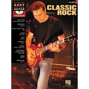 Hal Leonard Classic Rock Easy Rhythm Guitar Series, Volume 2 (Book/CD 