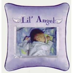  Lil Angel Blue Photo Pillow Baby