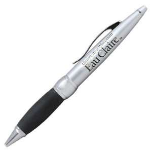   Claire Blugolds Brushed Silver Twist Ballpoint Pen