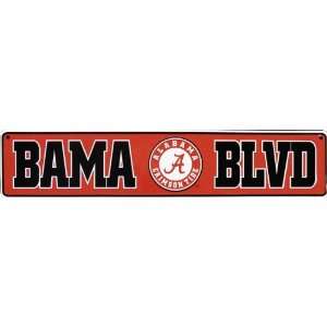  Alabama, BAMA BLVD, Street Sign (Crimson Tide) Automotive