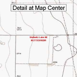   Map   Stallwitz Lake NE, Texas (Folded/Waterproof)