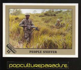 PEOPLE SNIFFER Gun Accessory 1991 Dart Vietnam II CARD  