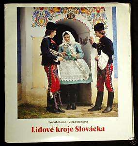 BOOK Czech Folk Costume Moravia embroidered kroj Slovak  