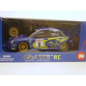  R/C SUBARU IMPREZA WRC #8 1/24 SCALE Toys & Games