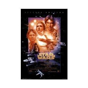   Star Wars Commercial Poster New Hope Luke Skywalker 