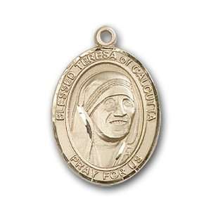  12K Gold Filled Blessed Teresa of Calcutta Medal Jewelry