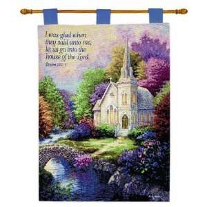 Church In The Country Verse By Nicky Boehme Wallhanging Wall Hanging 