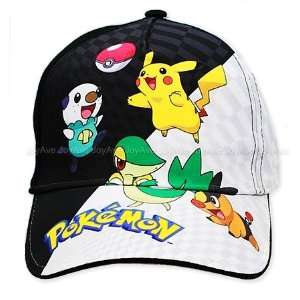  POKEMON NEW Pikachu & Tepig Kids Boys Baseball Cap Hat 