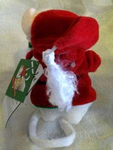 NWT Annalee 6 Mouse Hanging Stocking 2007 Doll  