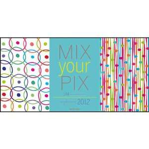   Eslick Patterns Mix Your Pix 2012 Easel Desk Calendar