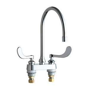  Chicago Faucets 895 317GN8AE3CP Chrome Manual Deck Mounted 