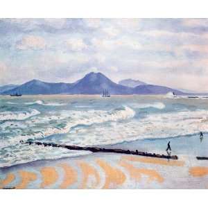   Marquet   32 x 26 inches   Tempestad en La Goulette