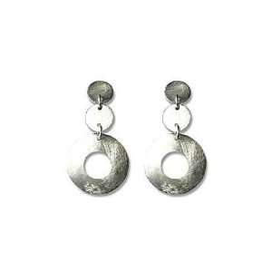  Silver San Telmo Washer Earrings Efy Tal Jewelry