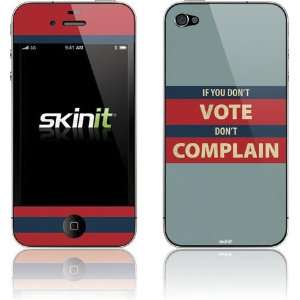  Skinit If You Dont Vote Vinyl Skin for Apple iPhone 4 / 4S 