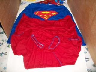 DC COMICS SUPERMAN SUPERBOY SUPERGIRL COSTUMES HALLOWEEN 3 FOR 1 PRICE 