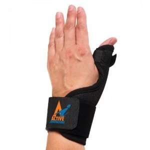  Active Innovations Moldable Thumb Spica XL   Black Health 
