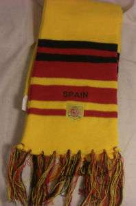 Spain huge scarf perfect national team soccer fan gear  