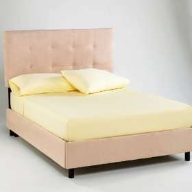  Brown Upholstered Ted Bed   Twin