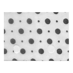  Circulo Yarn   Tecido Trico Yarn   2651 White, Black Dots 