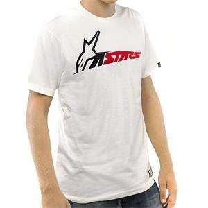  Alpinestars Techstar T Shirt   Large/White Automotive
