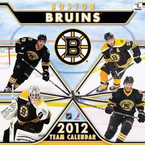  Boston Bruins 2012 Wall Calendar 12 X 12 Office 