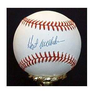  Hoyt Wilhelm Autographed Baseball   Autographed Baseballs 