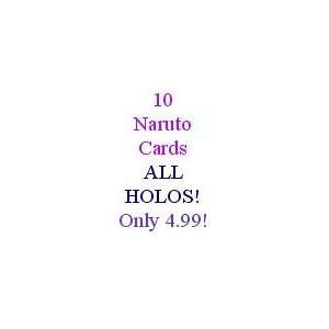  Naruto Holographic cards   10 pack
