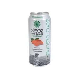 Steaz ZERO Calorie Raspberry (12x16 OZ)  Grocery & Gourmet 