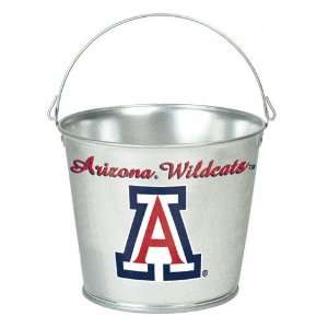 Arizona Wildcats Bucket 5 Quart Galvanized Pail  Sports 