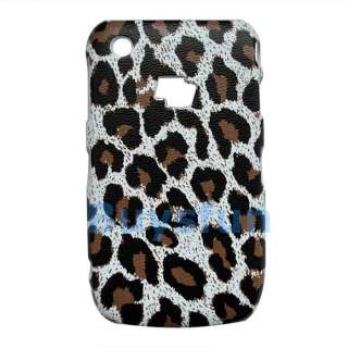 Leopard Hard Cover Case Skin BLACKBERRY CURVE 8520 8530  