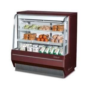 Turbo Air TCDD 48 2 L 48 Curved Glass Low Height Refrigerated Bakery 