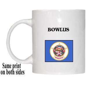  US State Flag   BOWLUS, Minnesota (MN) Mug Everything 