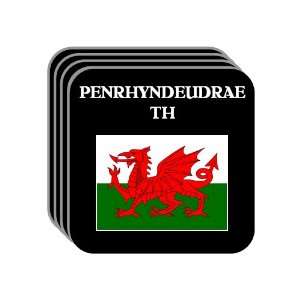  Wales   PENRHYNDEUDRAETH Set of 4 Mini Mousepad Coasters 
