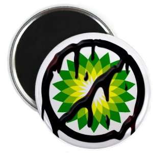  Say No to bp Big Oil Spill Relief 2.25 inch Fridge Magnet 