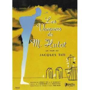  TATI LES VACANCES DE M. HULOT   Movie Postcard