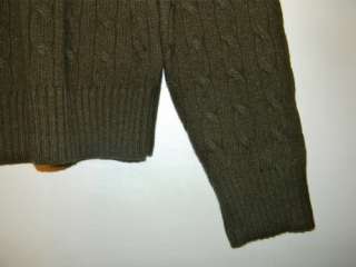 Crew Wool Cashmere Angora Blend Sweater   Mens Large  