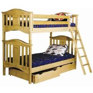 Bolton Furniture 9870 Lyndon Bunk Bed with Optional Storage Drawers