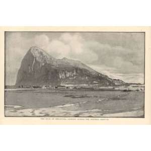  1905 Gibraltar Mountain of Tarek Caleta Convent 