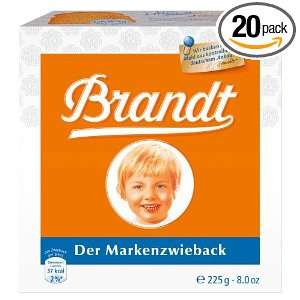 Brandt Zwieback (Crispbread), 7.9 Ounce Grocery & Gourmet Food