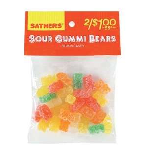    96 each Sathers Sour Gummi Bears (87147)