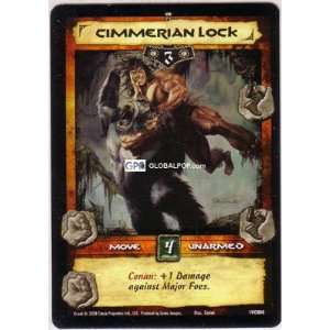    Conan CCG #086 Cimmerian Lock Single Card 1VC086 Toys & Games