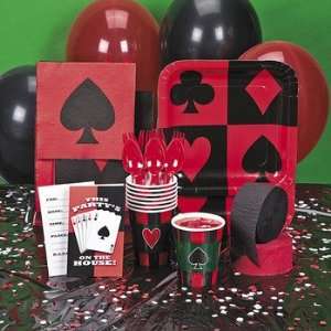  Casino Basic Party Pack   Tableware & Tableware Sets Toys 