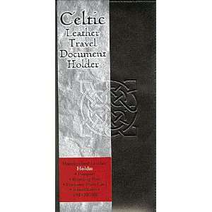  Celtic Leather Travel Document Holder