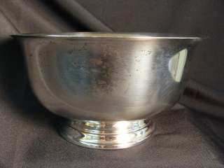   Revere Reproduction Bowl Sterling Silver Engraved Boardman 574  